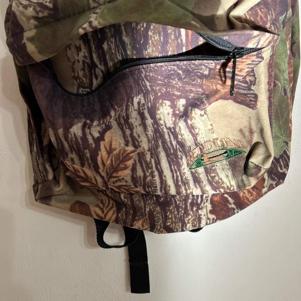 Fieldl Line Woodland Camo Backpack for Men Size Medium - Picture 3 of 5